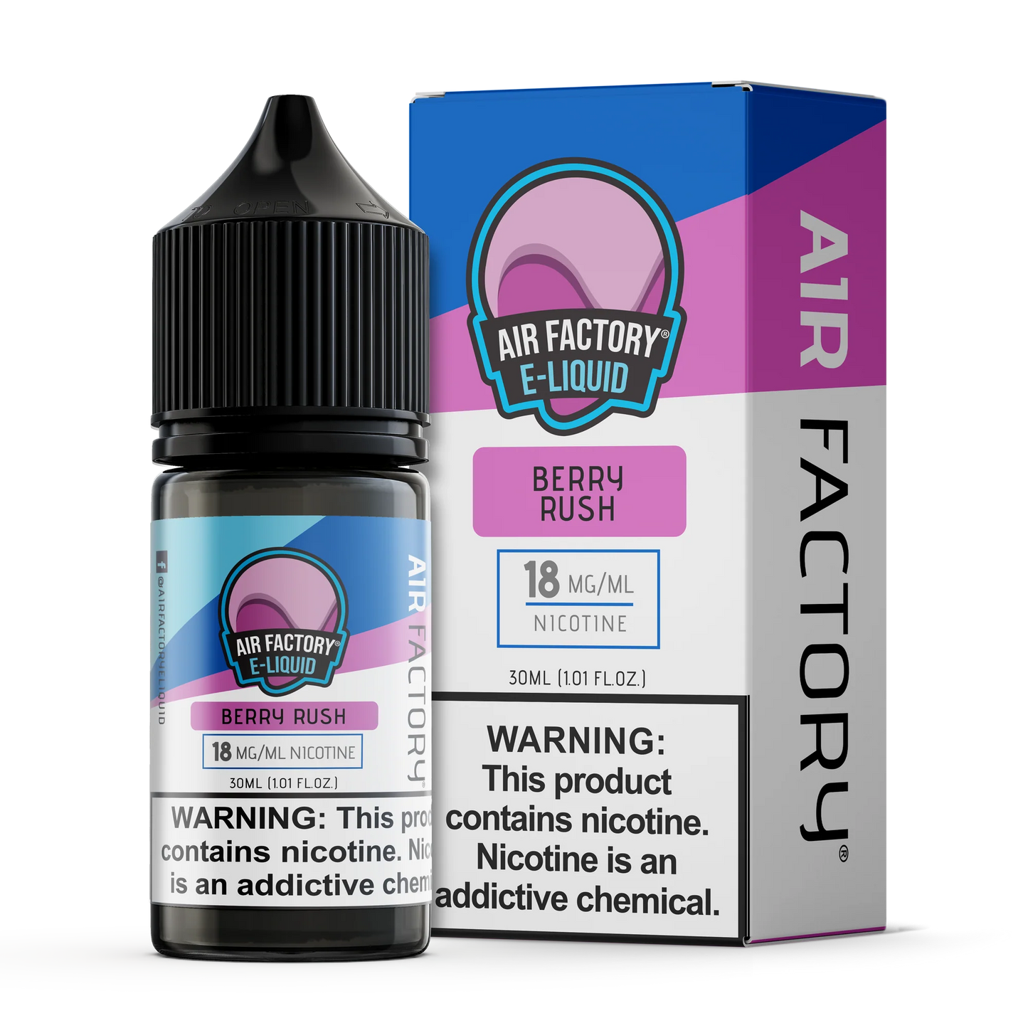 AIR FACTORY SALT - BERRY RUSH - 30ML