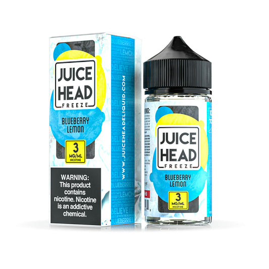 JUICE HEAD E-LIQUID BLUEBERRY LEMON FREEZE - 100ML