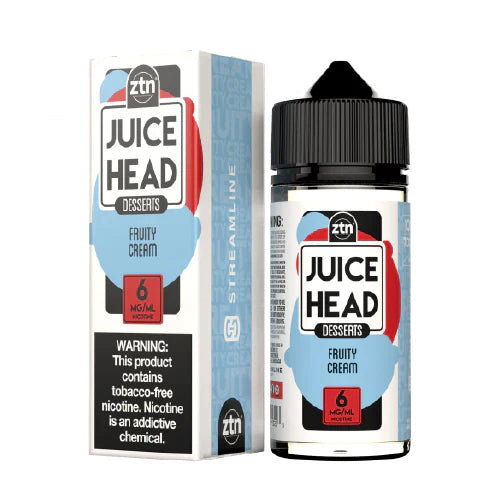 JUICE HEAD E-LIQUID FRUITY CREAM - 100ML