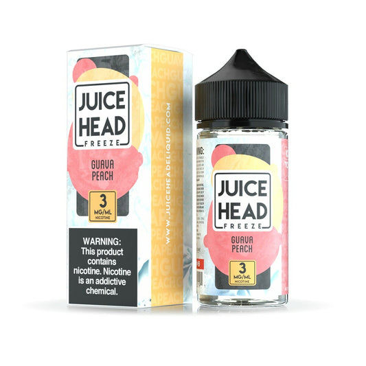 JUICE HEAD E-LIQUID GUAVA PEACH FREEZE - 100ML