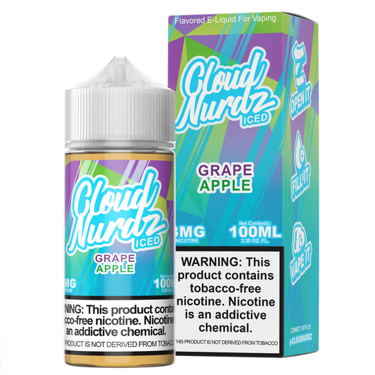 Grape Apple Iced by Cloud Nurdz 100ML