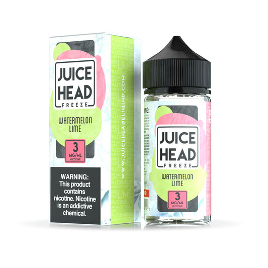 JUICE HEAD E-LIQUID WATERMELON LIME FREEZE - 100ML