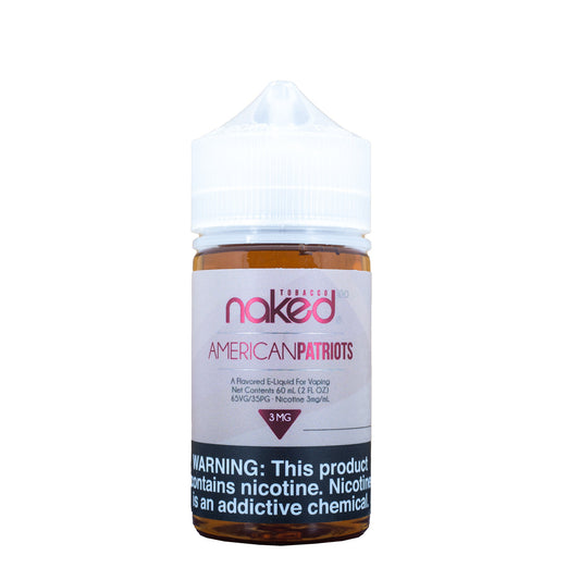 American Patriots by Naked 100 60ML EJUICE