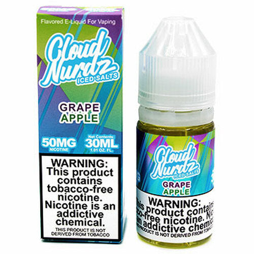 GRAPE APPLE ICED TFN SALT by Cloud Nurdz  30mL