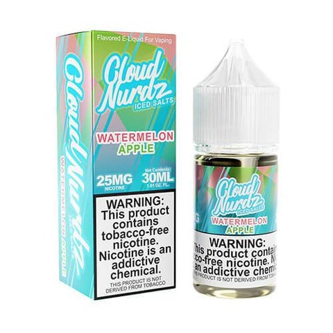 WATERMELON APPLE ICED TFN SALT by Cloud Nurdz 30mL