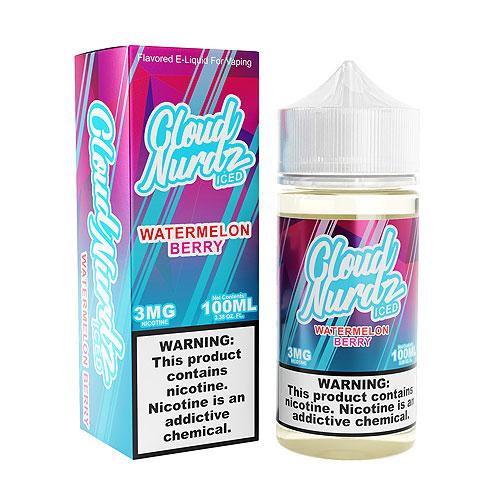 WATERMELON BERRY ICED By Cloud Nurdz Saltnic 30ML