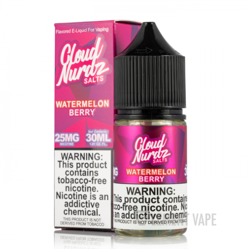 WATERMELON BERRY  By Cloud Nurdz Saltnic 30ML