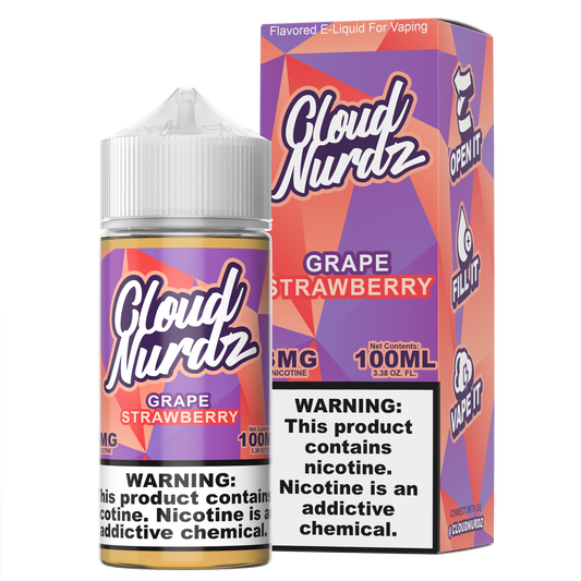 Grape Strawberry by Cloud Nurdz 100ML