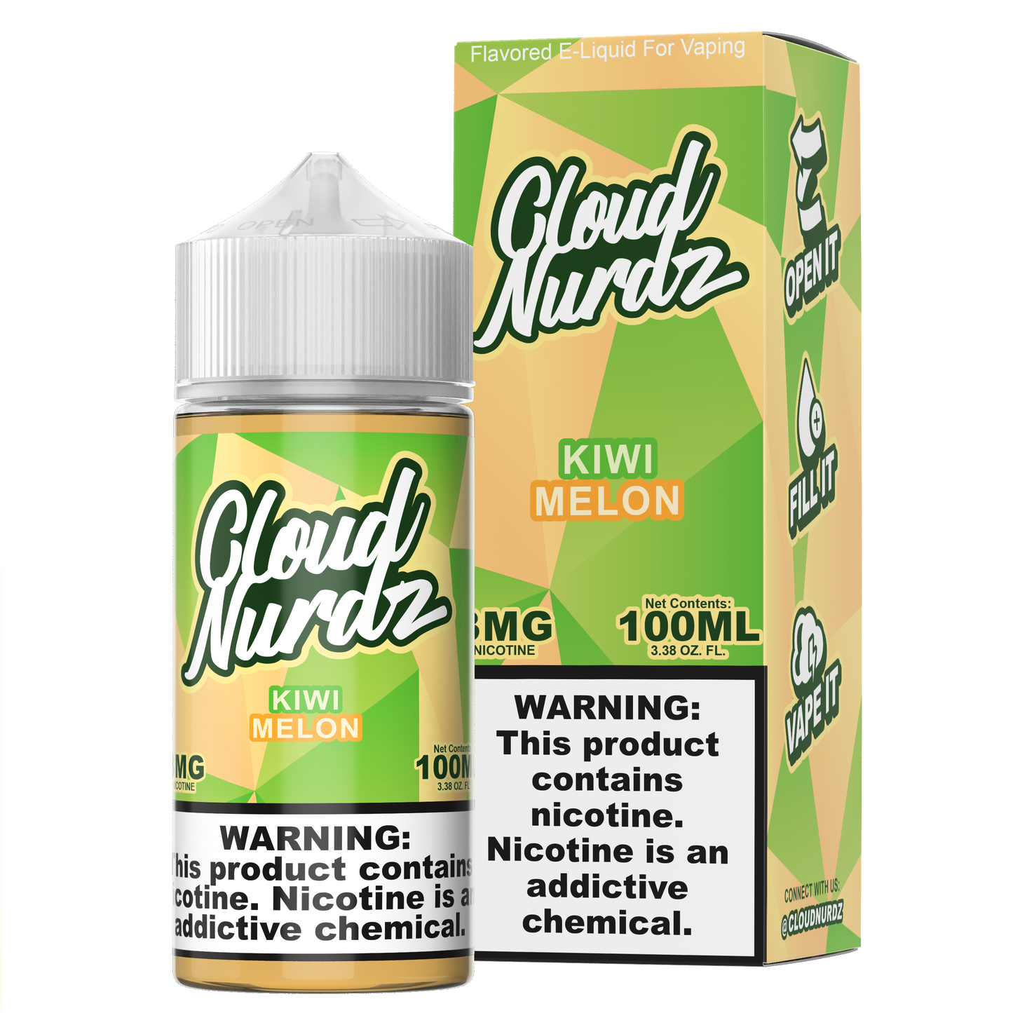 Kiwi Melon by Cloud Nurdz 100ML