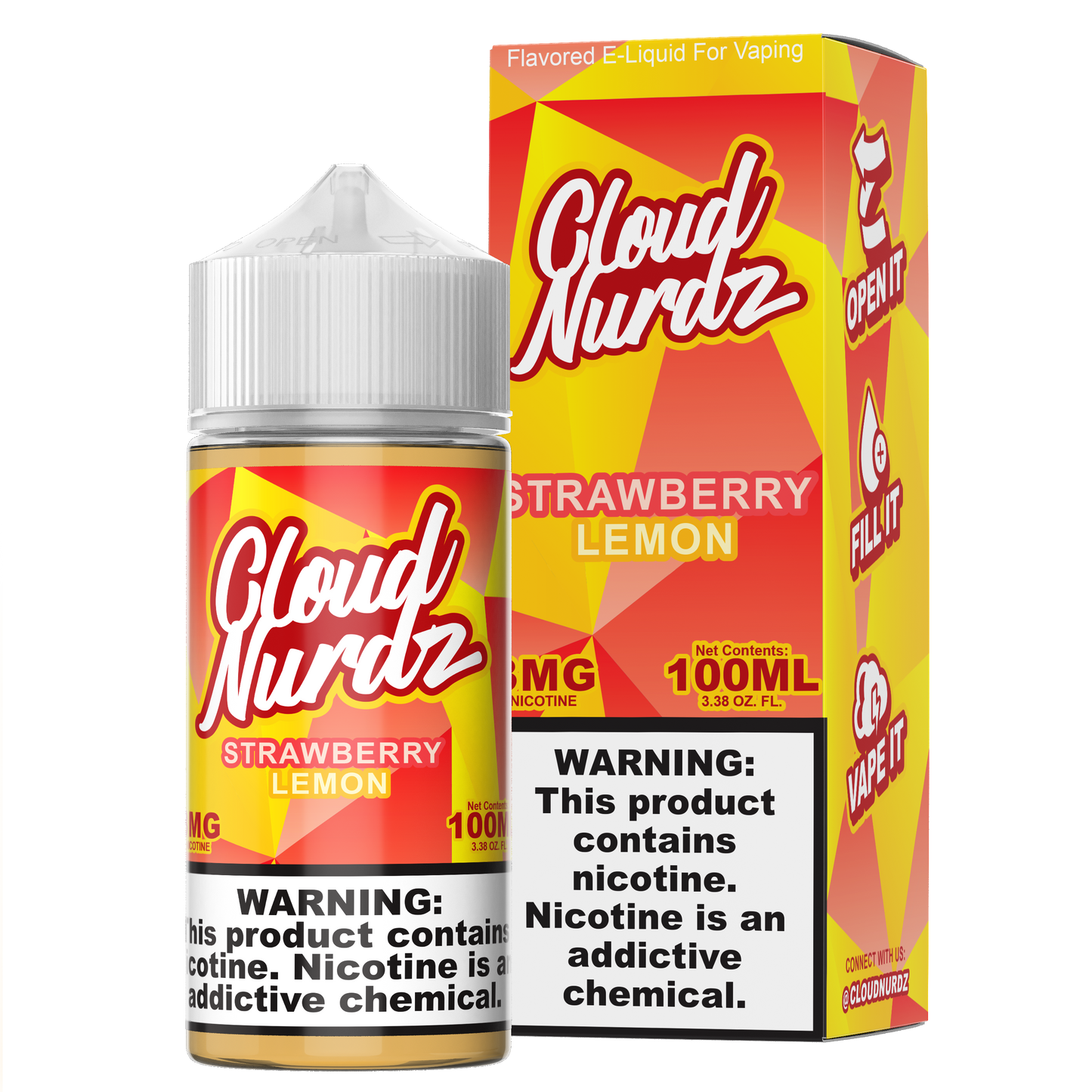 Strawberry Lemon by Cloud Nurdz 100ML