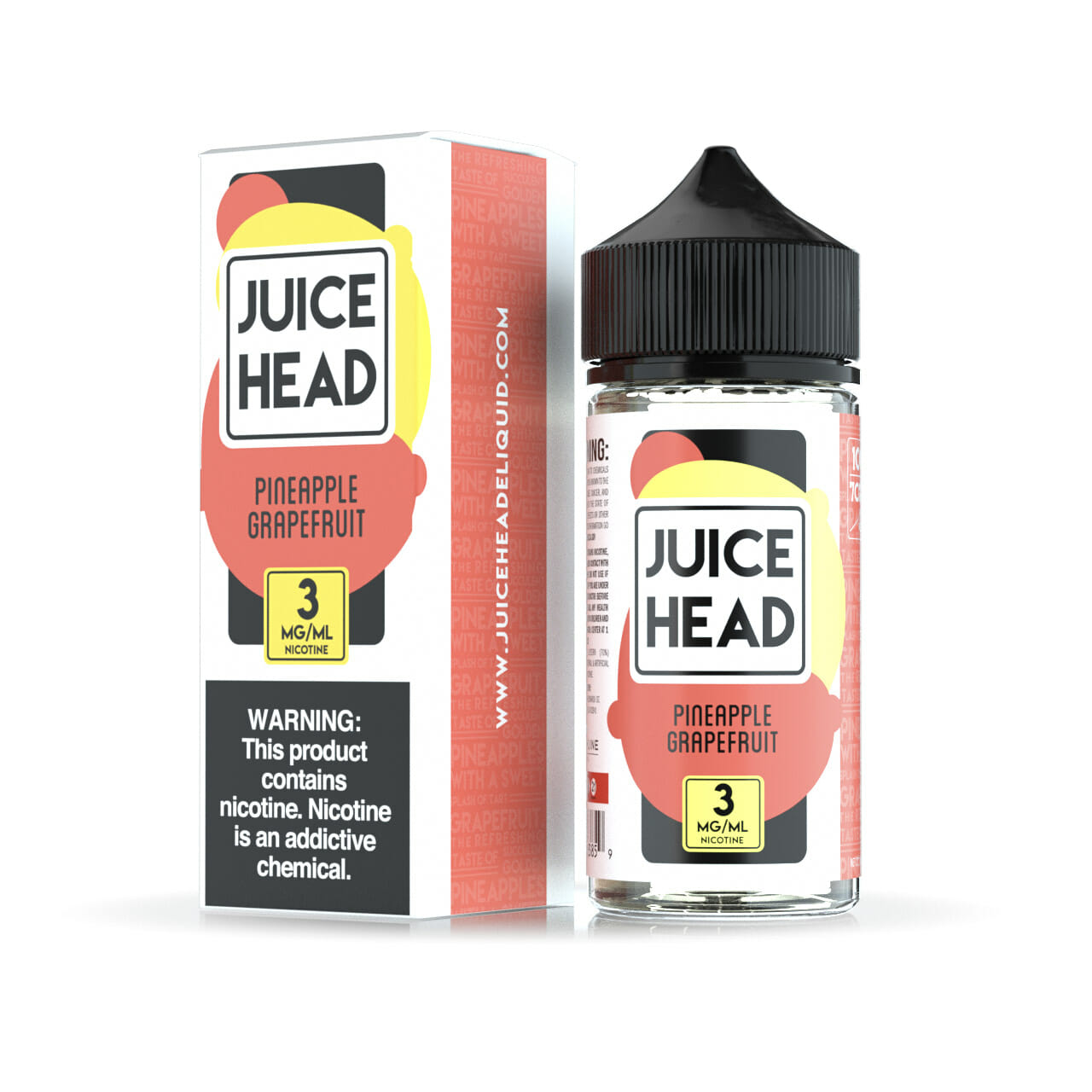 JUICE HEAD E-LIQUID PINEAPPLE GRAPEFRUIT - 100ML