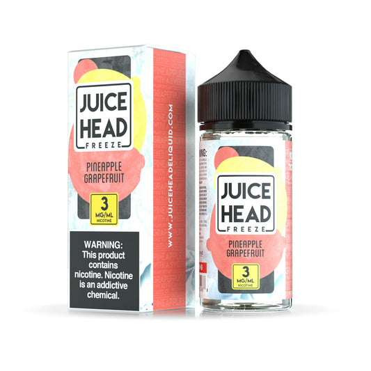 JUICE HEAD E-LIQUID PINEAPPLE GRAPEFRUIT FREEZE - 100ML