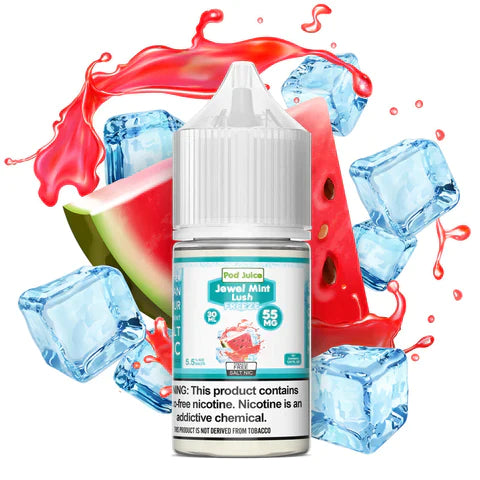 POD JUICE SALT JEWEL MINT LUSH FREEZE - 30ML