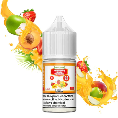 POD JUICE SALT STRAWBERRY APPLE NECTARINE - 30ML