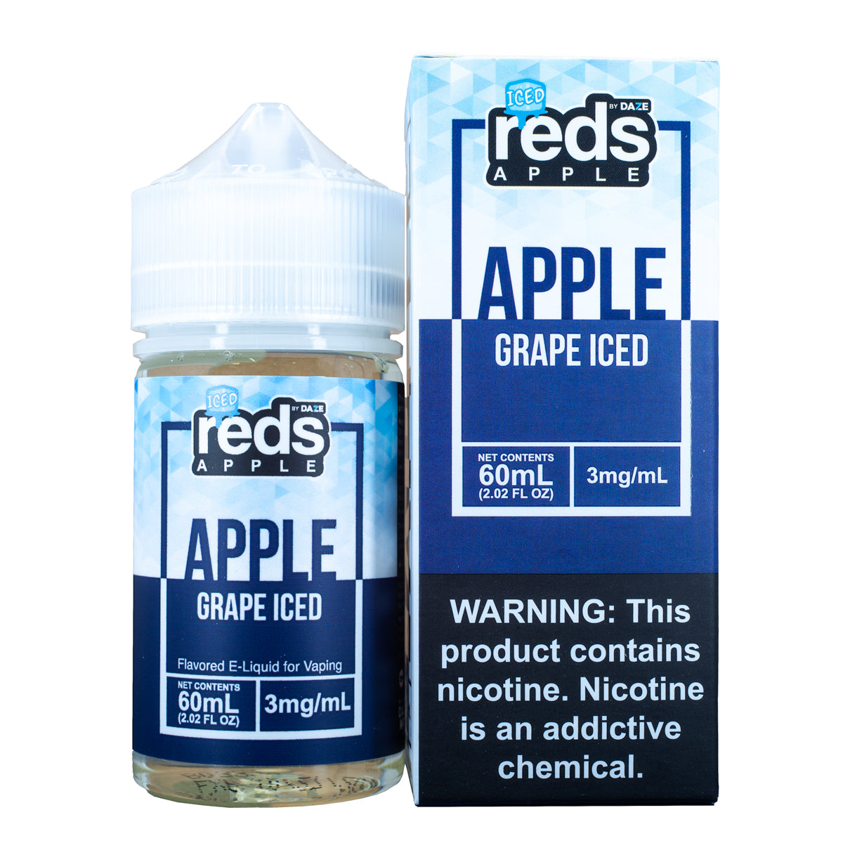 REDS E-LIQUID ICED GRAPE - 60ML