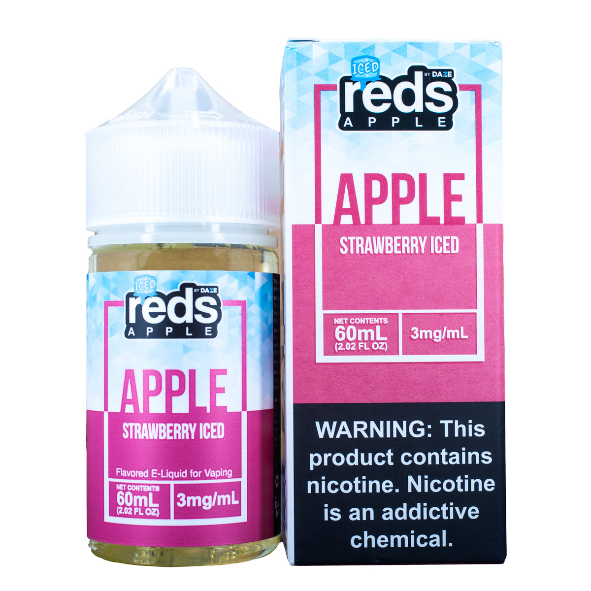 REDS E-LIQUID ICED STRAWBERRY - 60ML