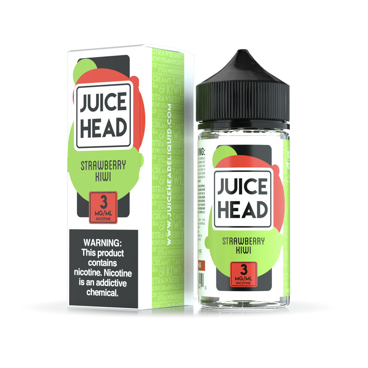 JUICE HEAD E-LIQUID STRAWBERRY ICE - 100ML