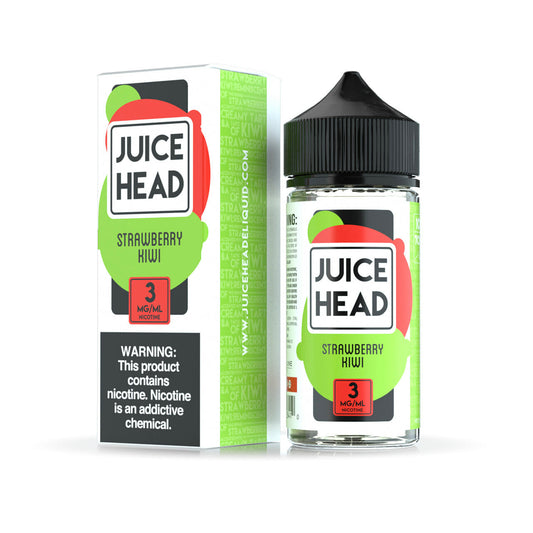 JUICE HEAD E-LIQUID STRAWBERRY ICE - 100ML