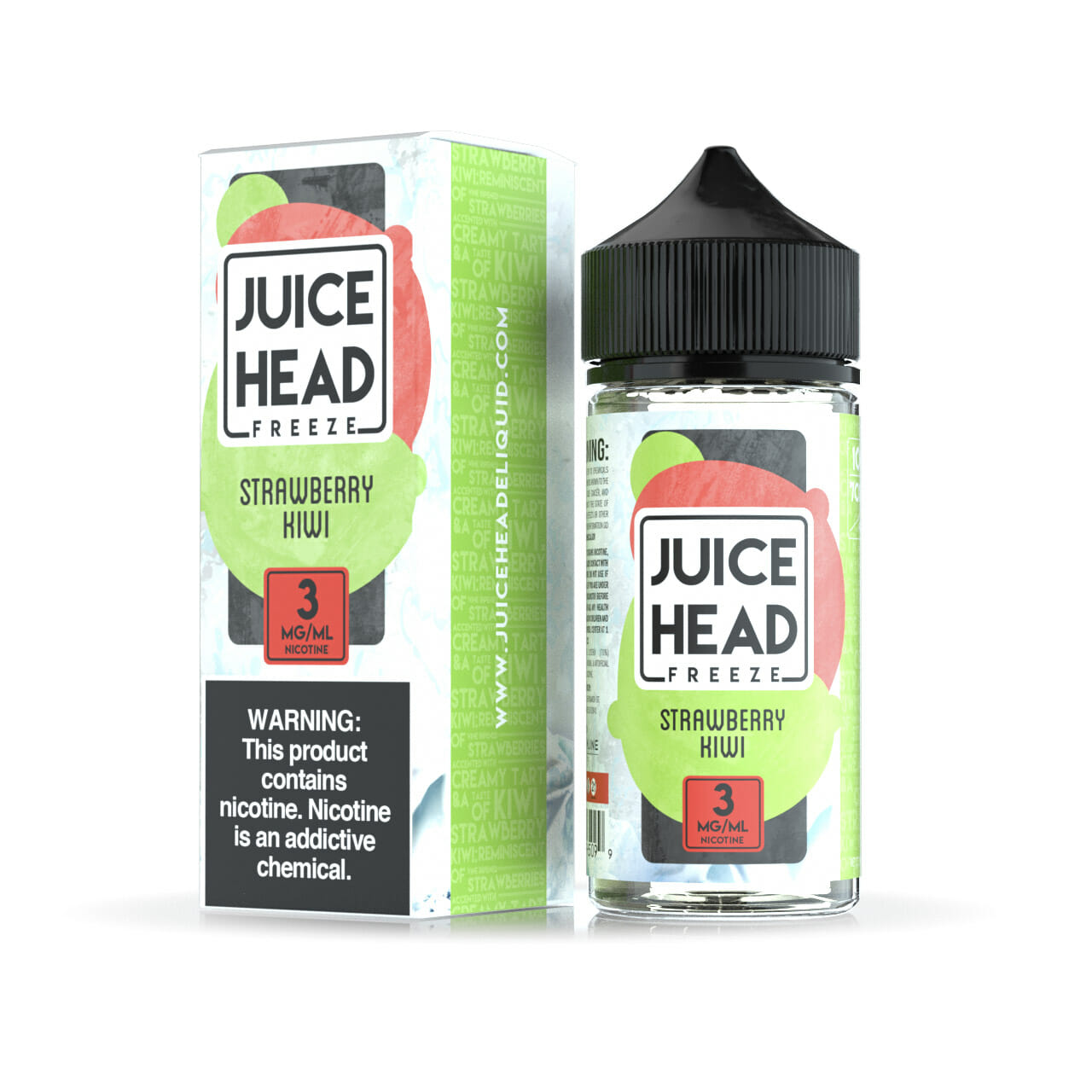 JUICE HEAD E-LIQUID STRAWBERRY KIWI FREEZE - 100ML