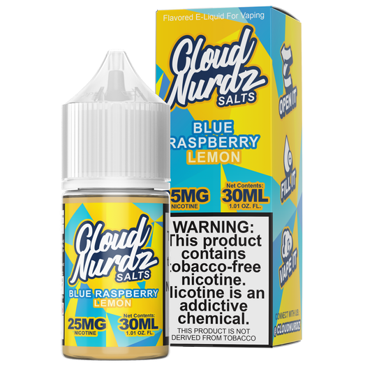 Blue Raspberry Lemon By Cloud Nurdz Saltnic 30ML