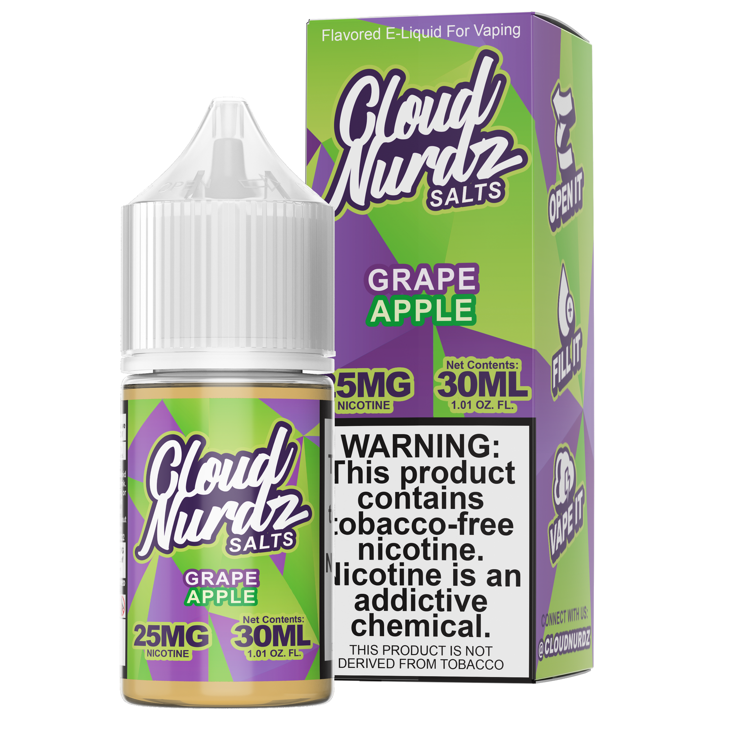 Grape Apple by Cloud Nurdz Salts 30ML