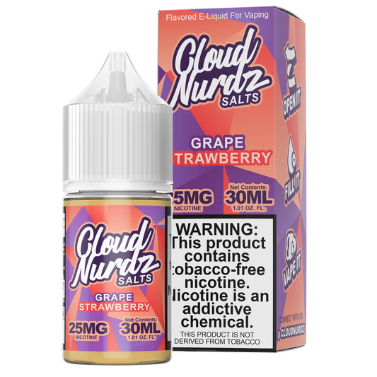 Grape Strawberry by Cloud Nurdz Salts 30ML