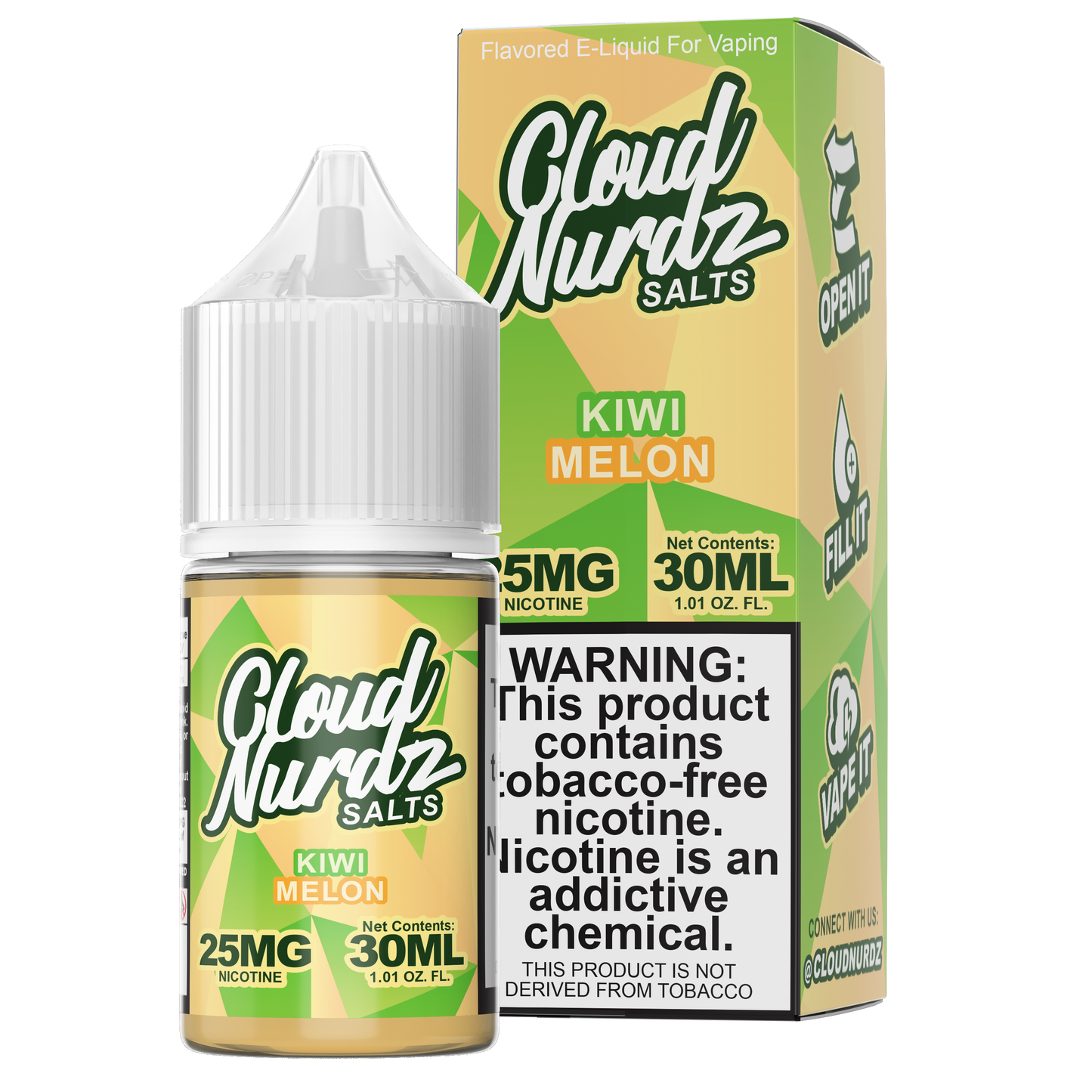 Kiwi Melon by Cloud Nurdz Salts 30ML