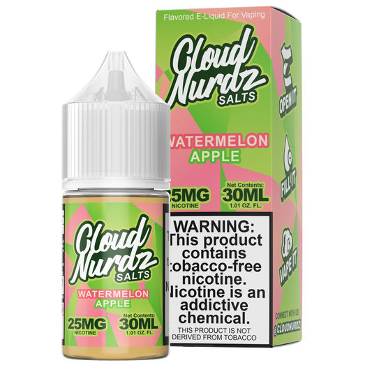 Watermelon Apple by Cloud Nurdz Salts 30ML