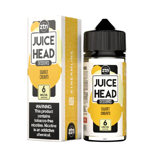 JUICE HEAD E-LIQUID SWEET CREAM - 100ML