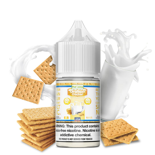 POD JUICE SALT GRHAM CRACKER - 30ML