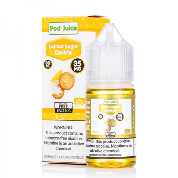 POD JUICE SALT LEMON SUGAR COOKIE - 30ML